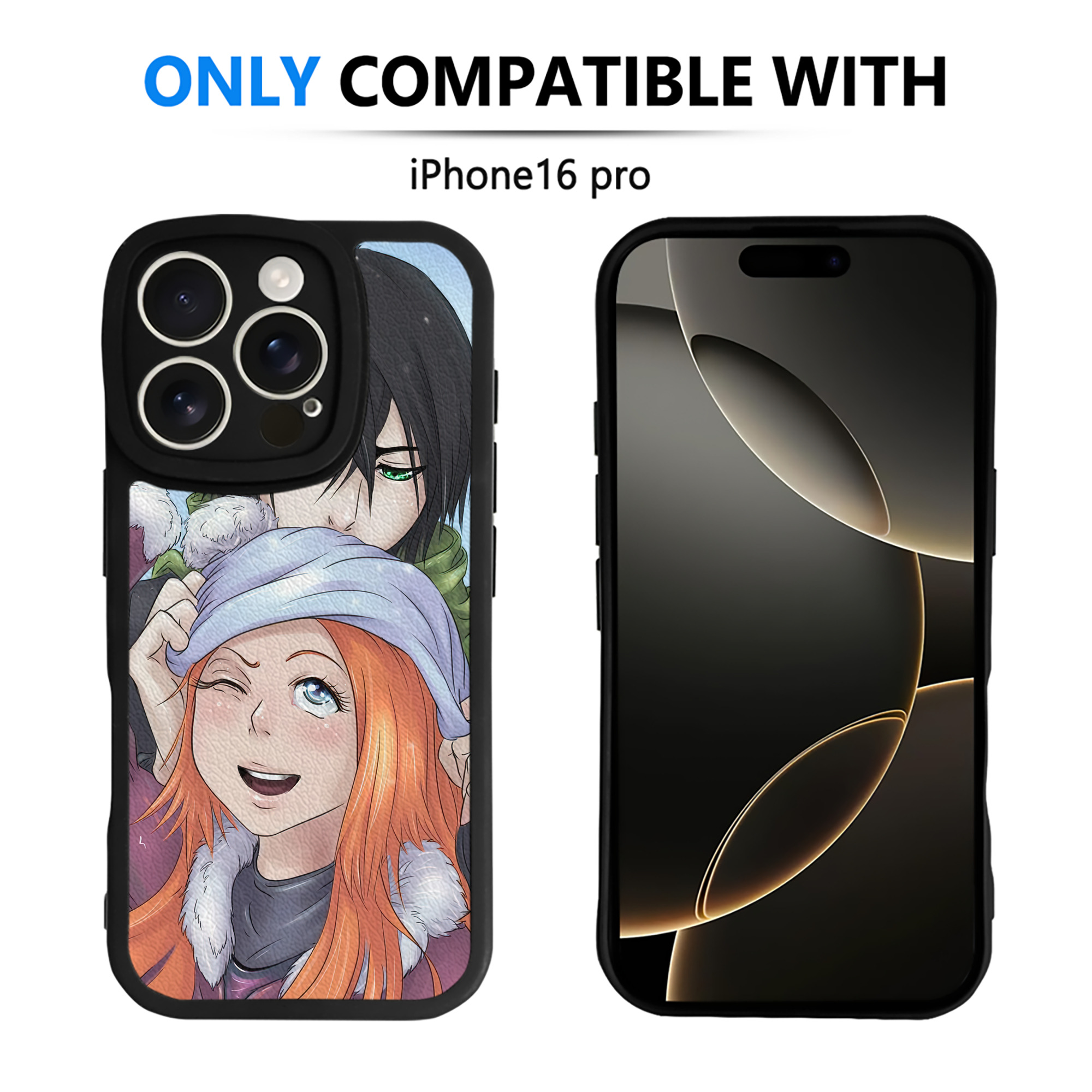 （画像用） ブリーチ BLEACH 【iPhone 16シリーズ対応】シリコンスマホケース（レザー調） 材質：シリコン
